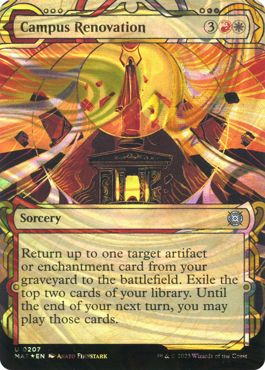 Campus Renovation (Showcase Halo Foil) [March of the Machine: The Aftermath]
