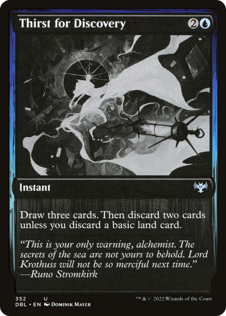 Thirst for Discovery [Innistrad: Double Feature]