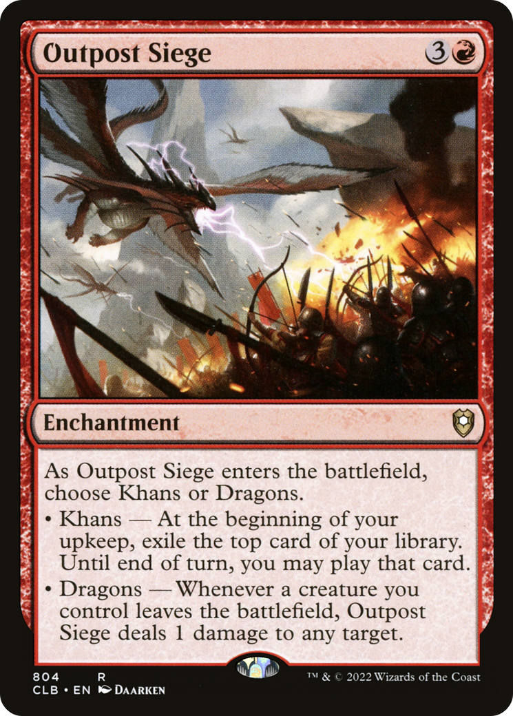 Outpost Siege [Commander Legends: Battle for Baldur's Gate]
