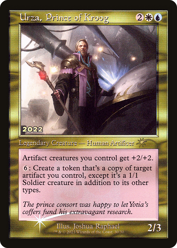 Urza, Prince of Kroog [30th Anniversary Promos]