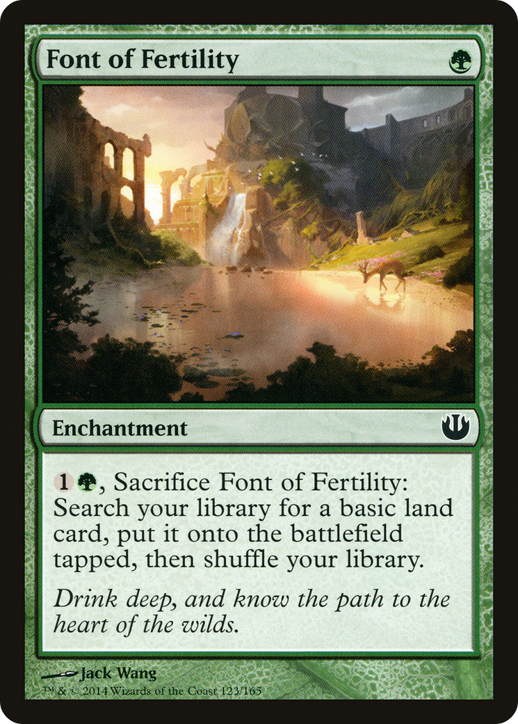 Font of Fertility (JOU-123) - Journey into Nyx Foil
