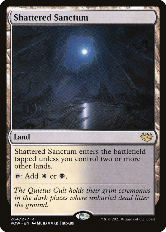 Shattered Sanctum [Innistrad: Crimson Vow]