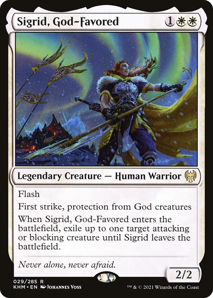 Sigrid, God-Favored [Kaldheim]