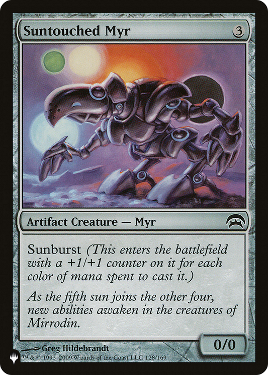 Suntouched Myr [The List]