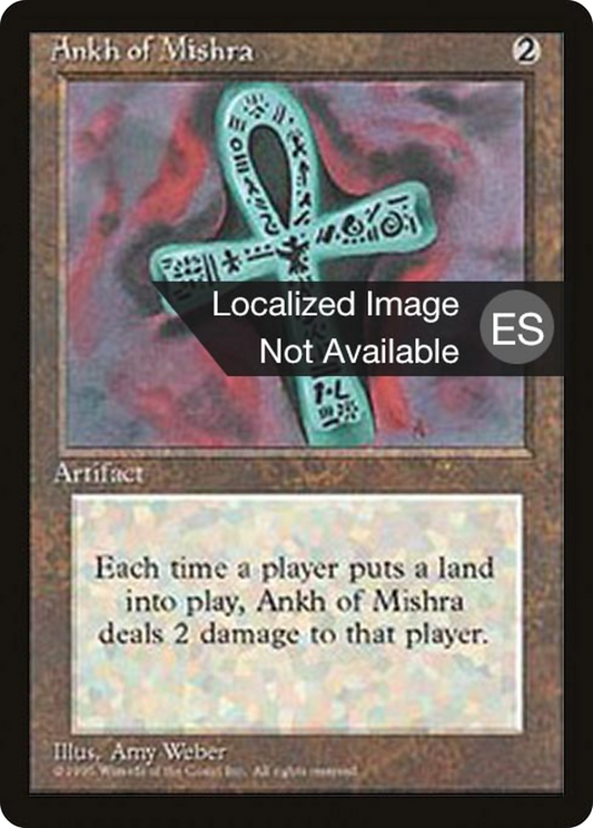 Ankh of Mishra [Fourth Edition (Foreign Black Border)]