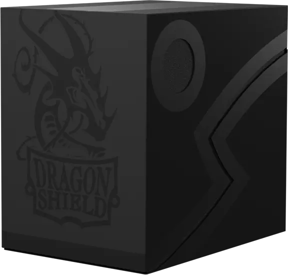 Dragon Shield Double Shell Deck Box Black