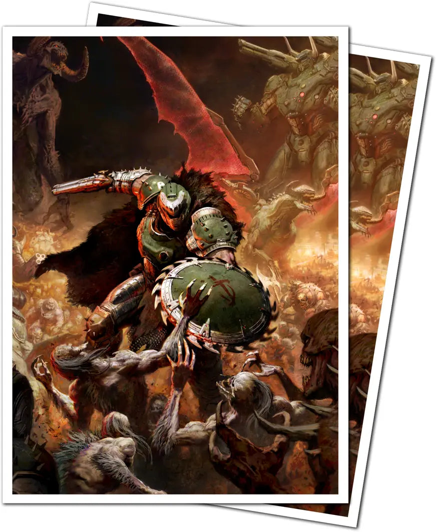Ultra PRO: Standard 105ct Sleeves (APEX) - DOOM (1)