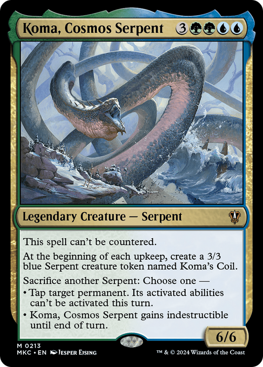Koma, Cosmos Serpent [Murders at Karlov Manor Commander]