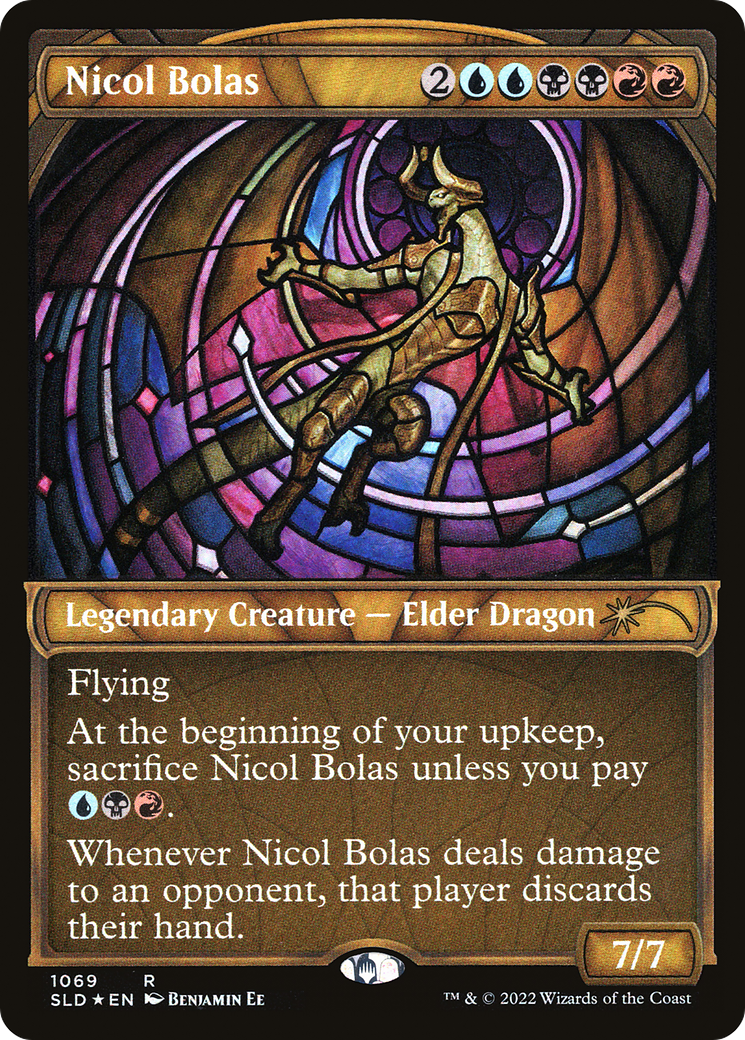 Nicol Bolas (Showcase Textured) [Secret Lair Drop Series]