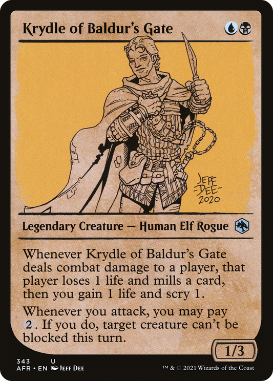 Krydle of Baldur's Gate (Showcase) [Dungeons & Dragons: Adventures in the Forgotten Realms]