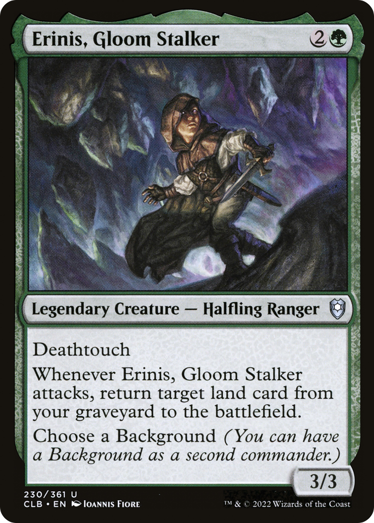 Erinis, Gloom Stalker [Commander Legends: Battle for Baldur's Gate]