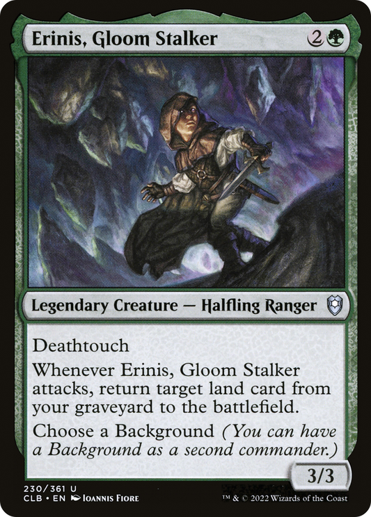 Erinis, Gloom Stalker [Commander Legends: Battle for Baldur's Gate]