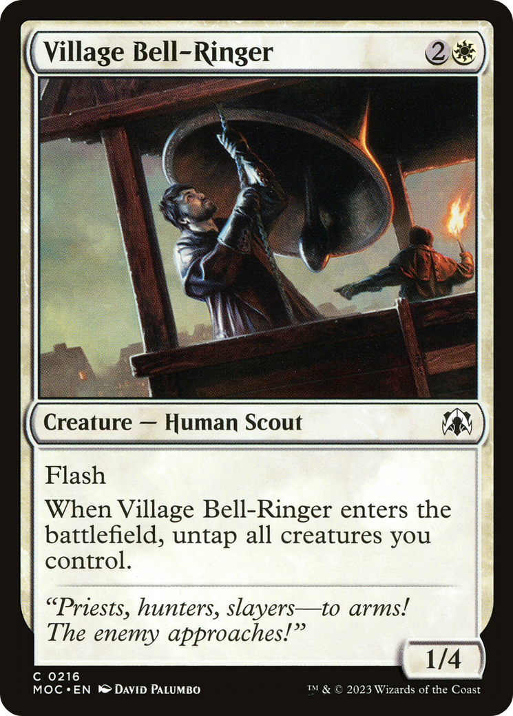 Village Bell-Ringer [March of the Machine Commander]
