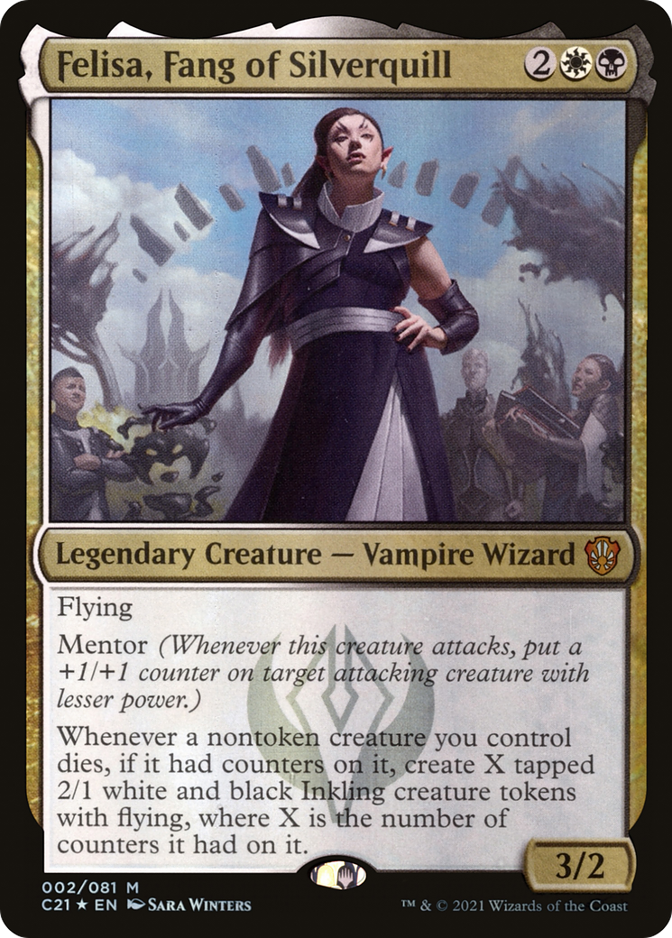 Felisa, Fang of Silverquill [Commander 2021]