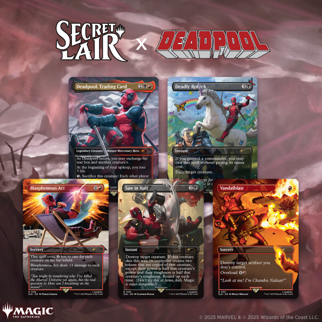 Secret Lair X Marvel's Deadpool: April Pool's Day!