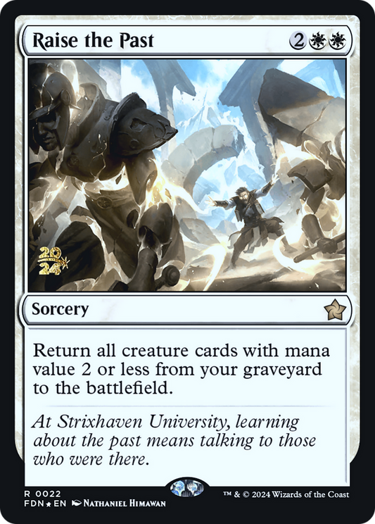 Raise the Past [Foundations Prerelease Promos]