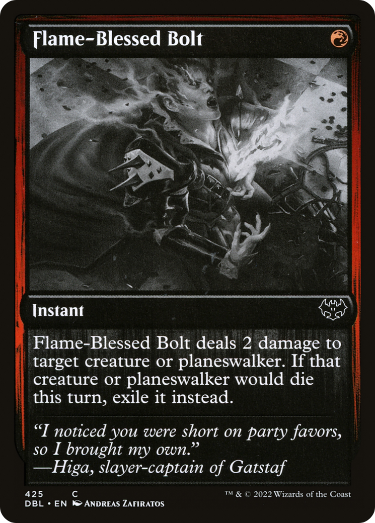 Flame-Blessed Bolt [Innistrad: Double Feature]