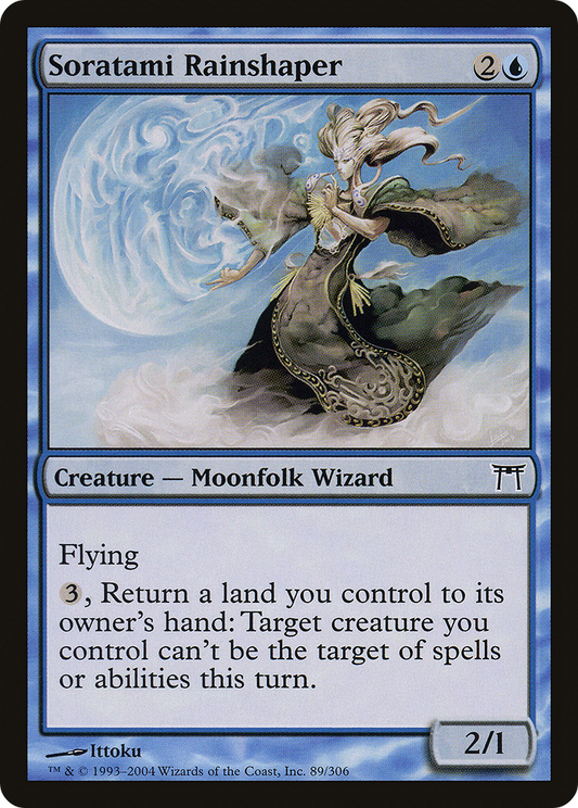 Soratami Rainshaper [Champions of Kamigawa]