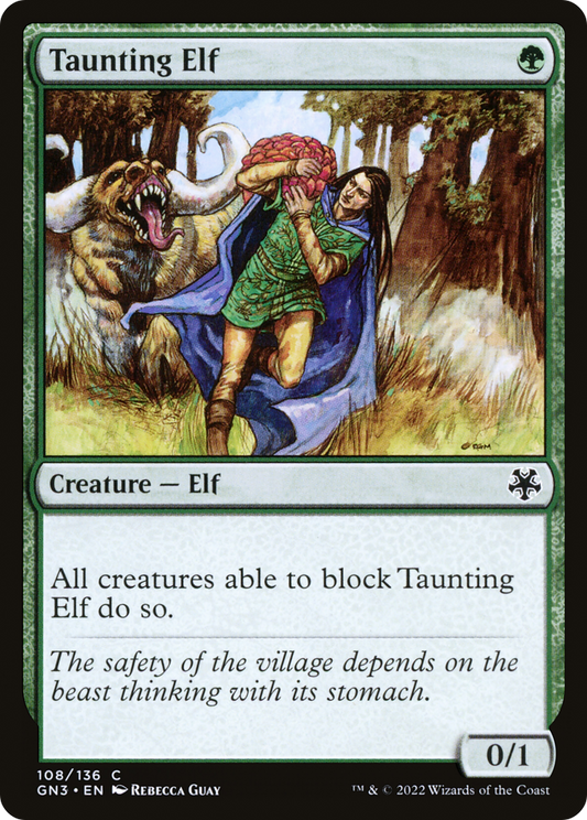 Taunting Elf [Game Night: Free-for-All]