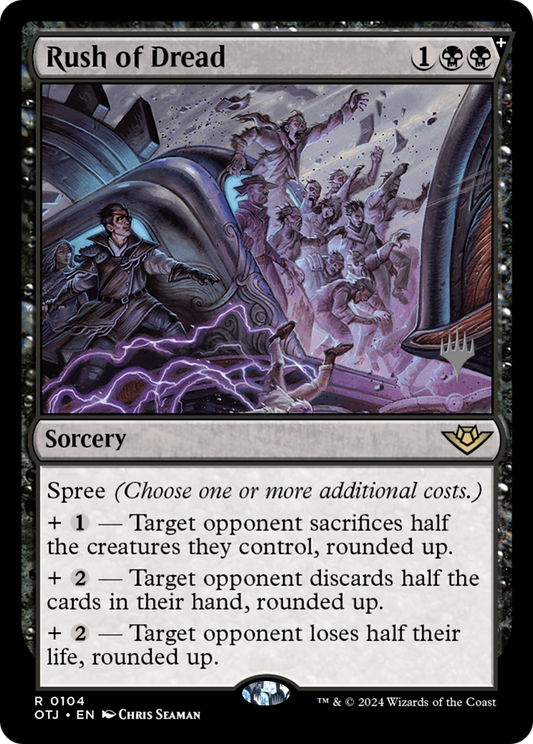 Rush of Dread (Promo Pack) [Outlaws of Thunder Junction Promos]