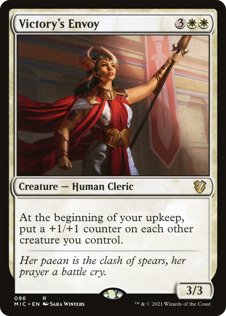 Victory's Envoy [Innistrad: Midnight Hunt Commander]