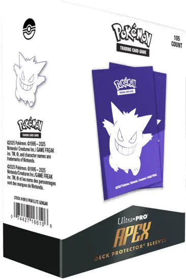 Ultra PRO: Standard 105ct Sleeves (APEX) - Pokemon (Gengar)