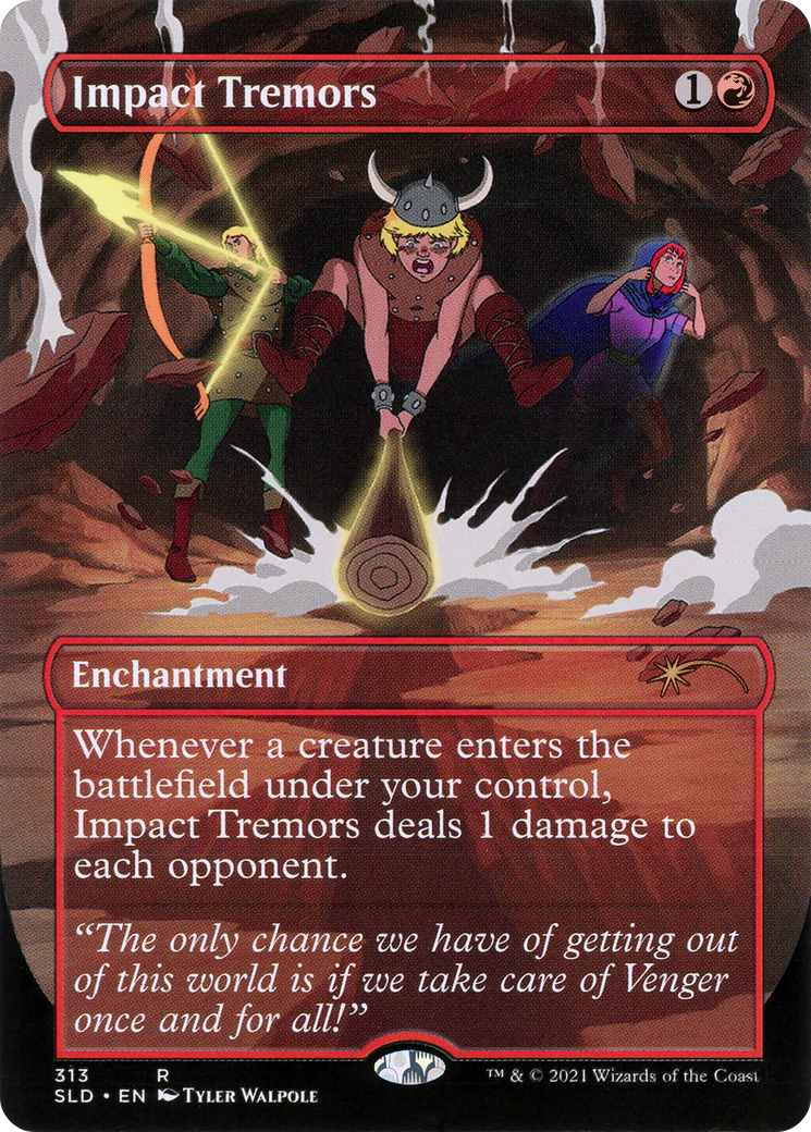 Impact Tremors (Borderless) [Secret Lair Drop Series]