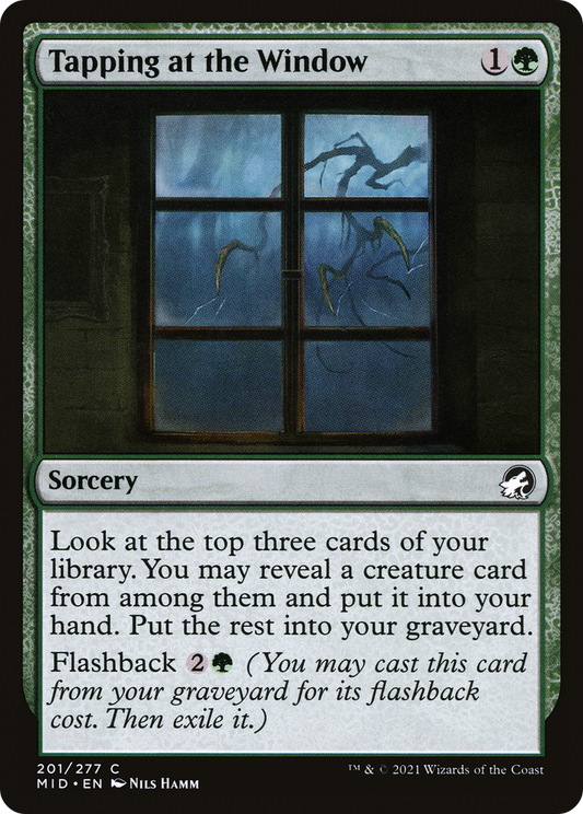 Tapping at the Window [Innistrad: Midnight Hunt]