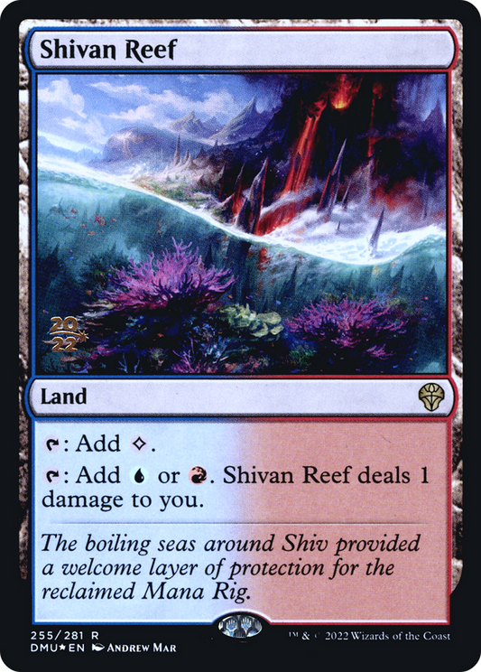 Shivan Reef [Dominaria United Prerelease Promos]