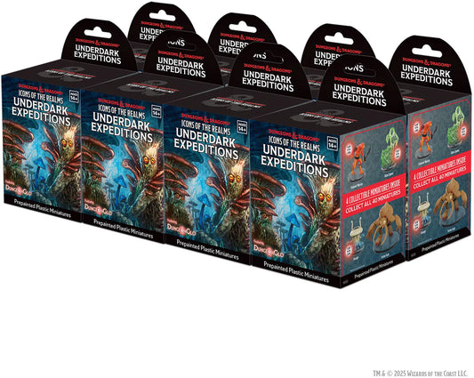 D&D Icons of the Realms: Underdark Expeditions - Booster Brick (8 ct.)