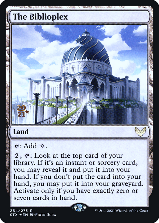 The Biblioplex [Strixhaven: School of Mages Prerelease Promos]