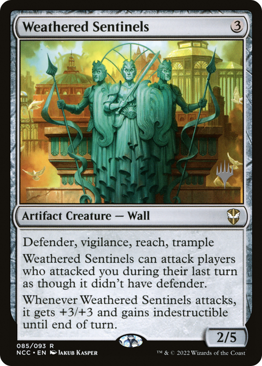 Weathered Sentinels (Promo Pack) [Streets of New Capenna Commander Promos]
