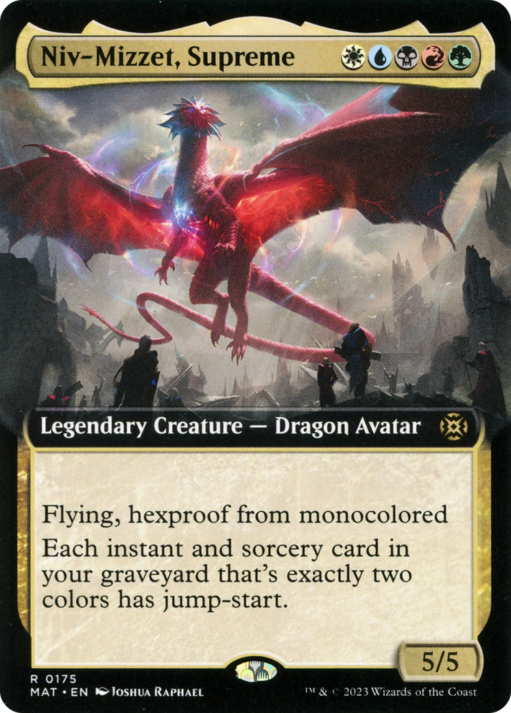 Niv-Mizzet, Supreme (Extended Art) [March of the Machine: The Aftermath]