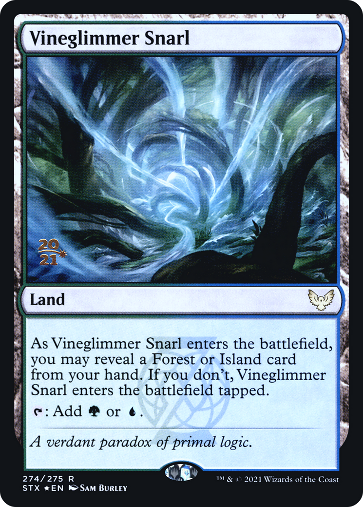 Vineglimmer Snarl [Strixhaven: School of Mages Prerelease Promos]