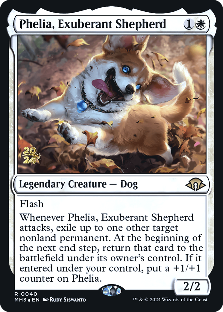 Phelia, Exuberant Shepherd [Modern Horizons 3 Prerelease Promos]
