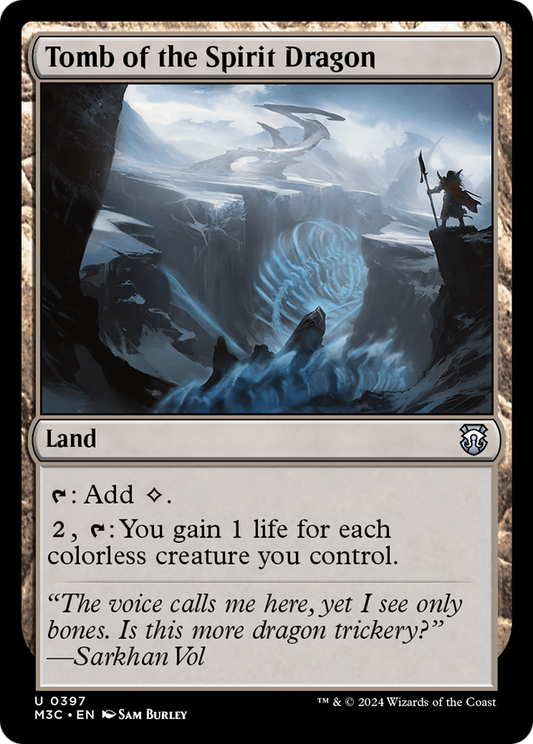 Tomb of the Spirit Dragon [Modern Horizons 3 Commander]