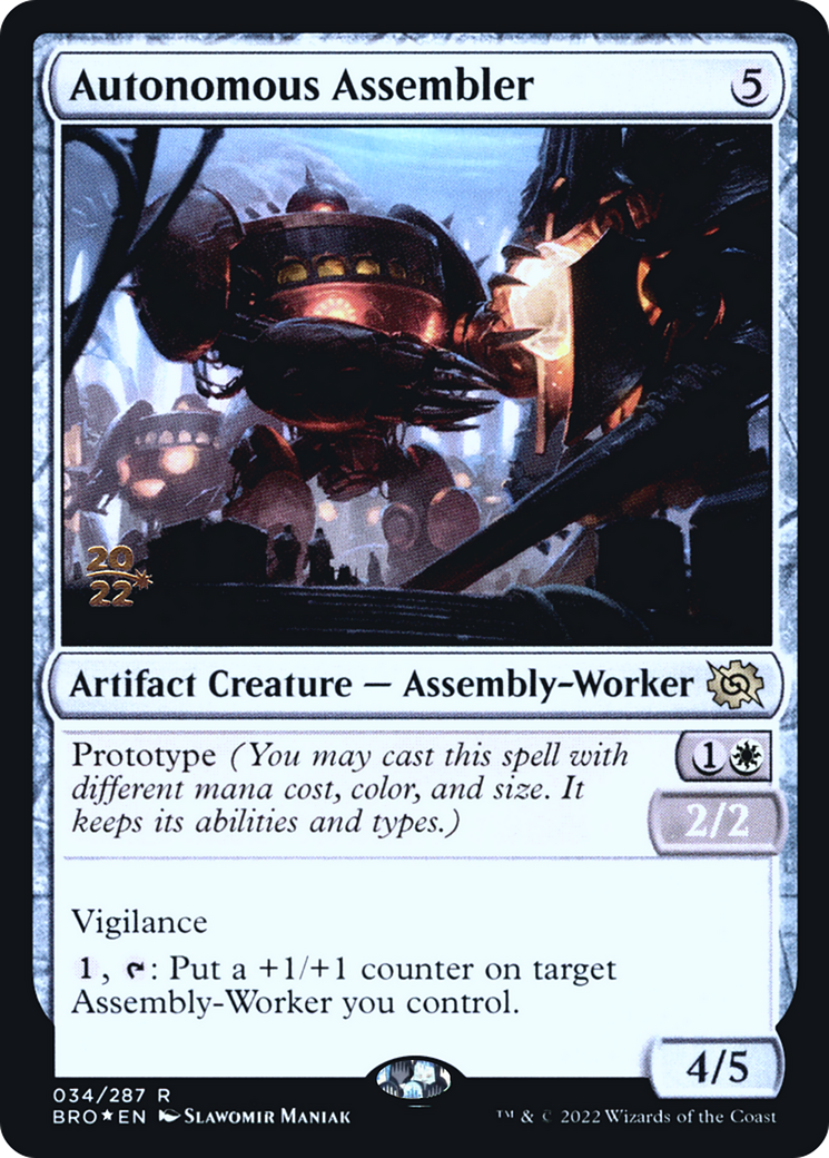 Autonomous Assembler [The Brothers' War Prerelease Promos]