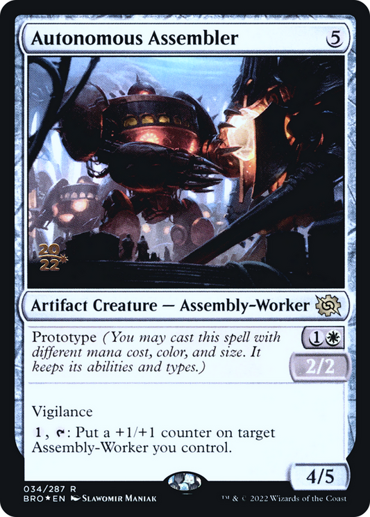 Autonomous Assembler [The Brothers' War Prerelease Promos]