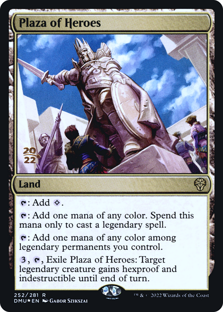 Plaza of Heroes [Dominaria United Prerelease Promos]