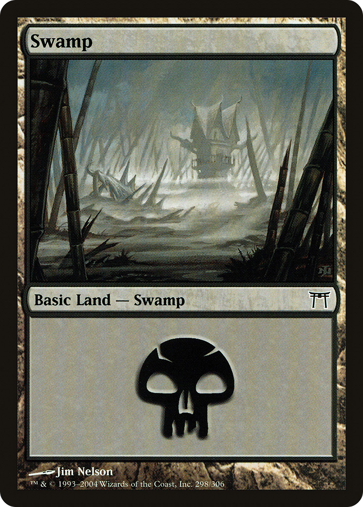 Swamp (298) [Champions of Kamigawa]