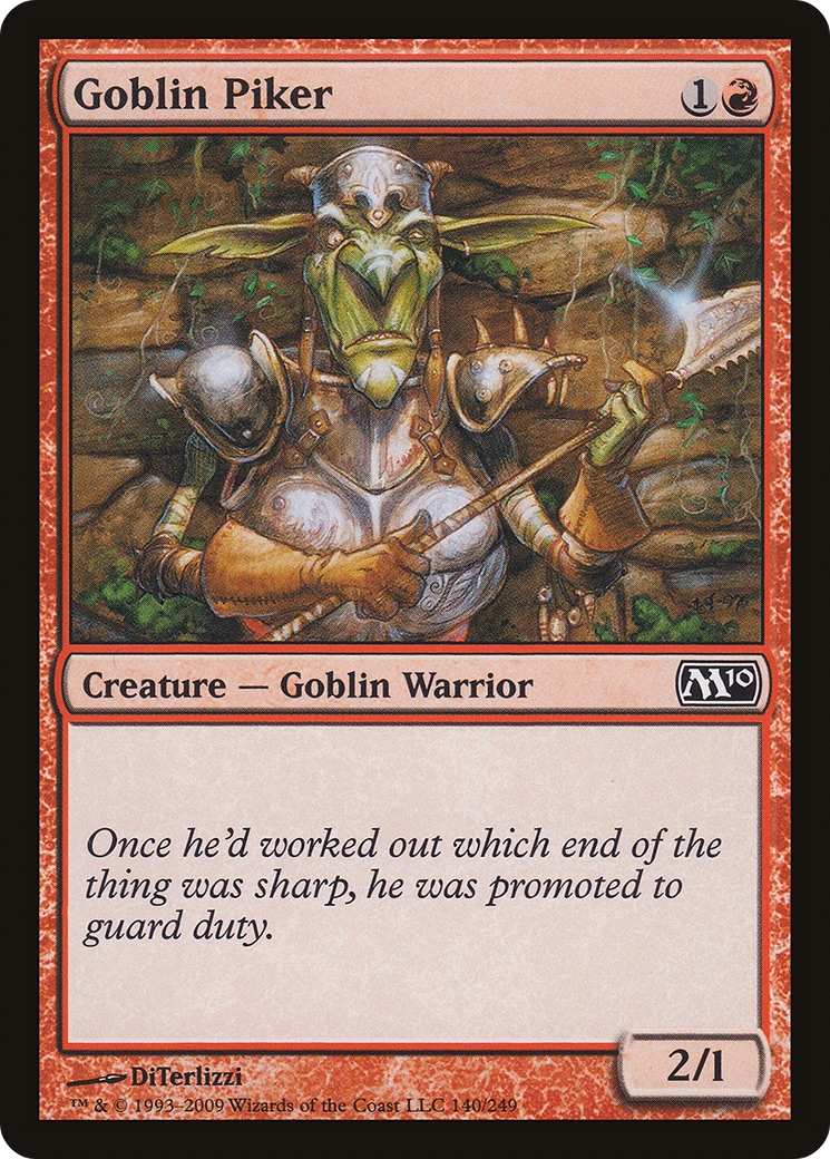 Goblin Piker [Magic 2010]