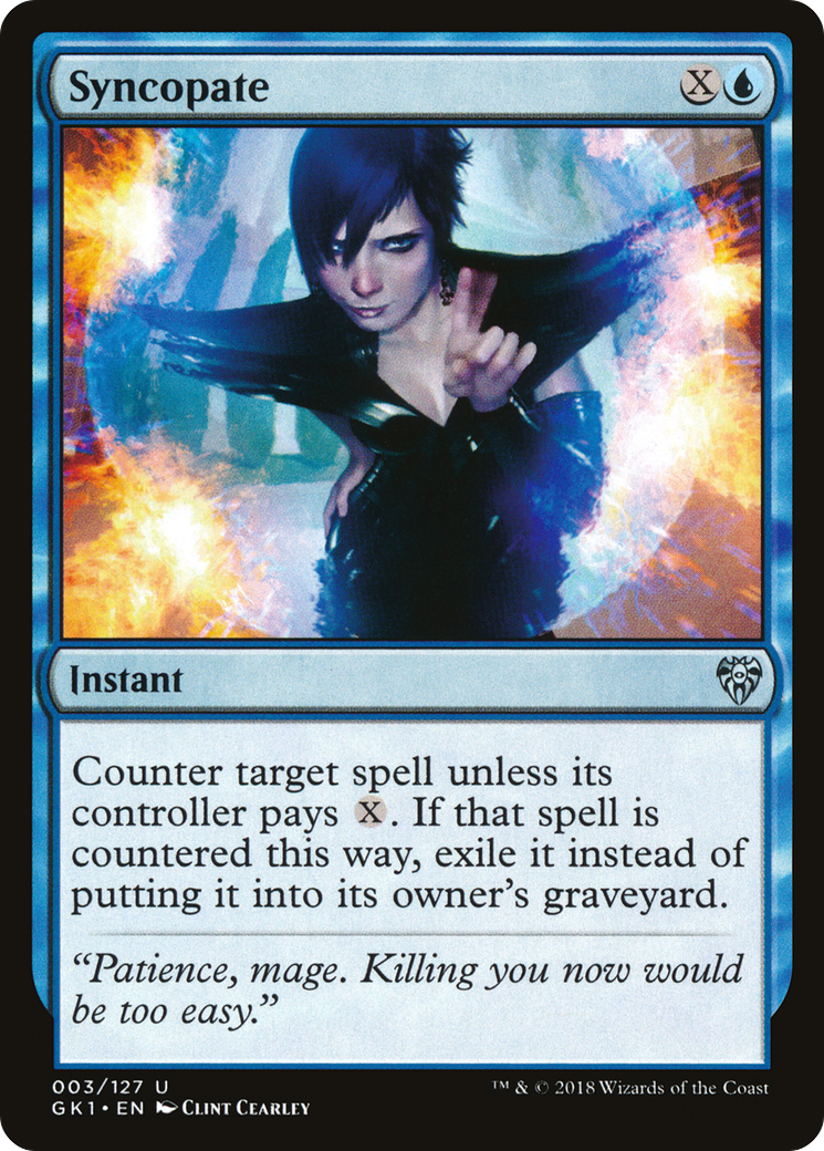 Syncopate [Guilds of Ravnica Guild Kit]
