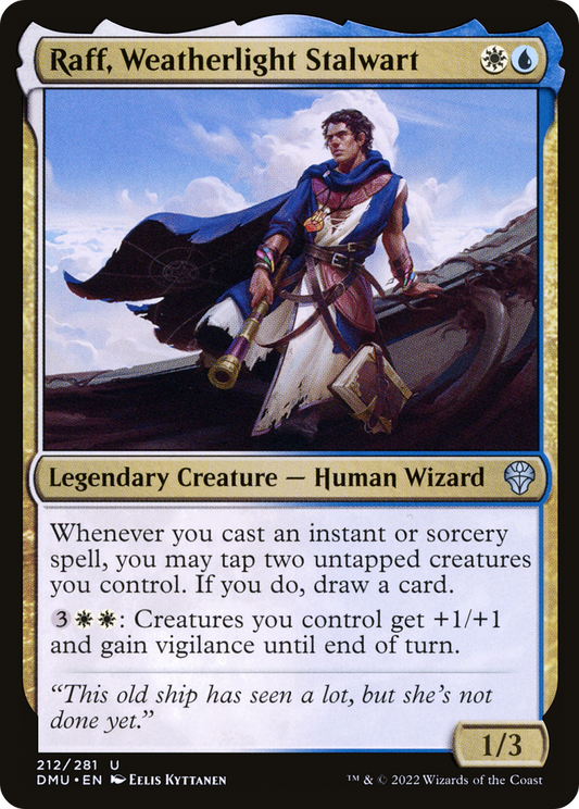 Raff, Weatherlight Stalwart [Dominaria United]