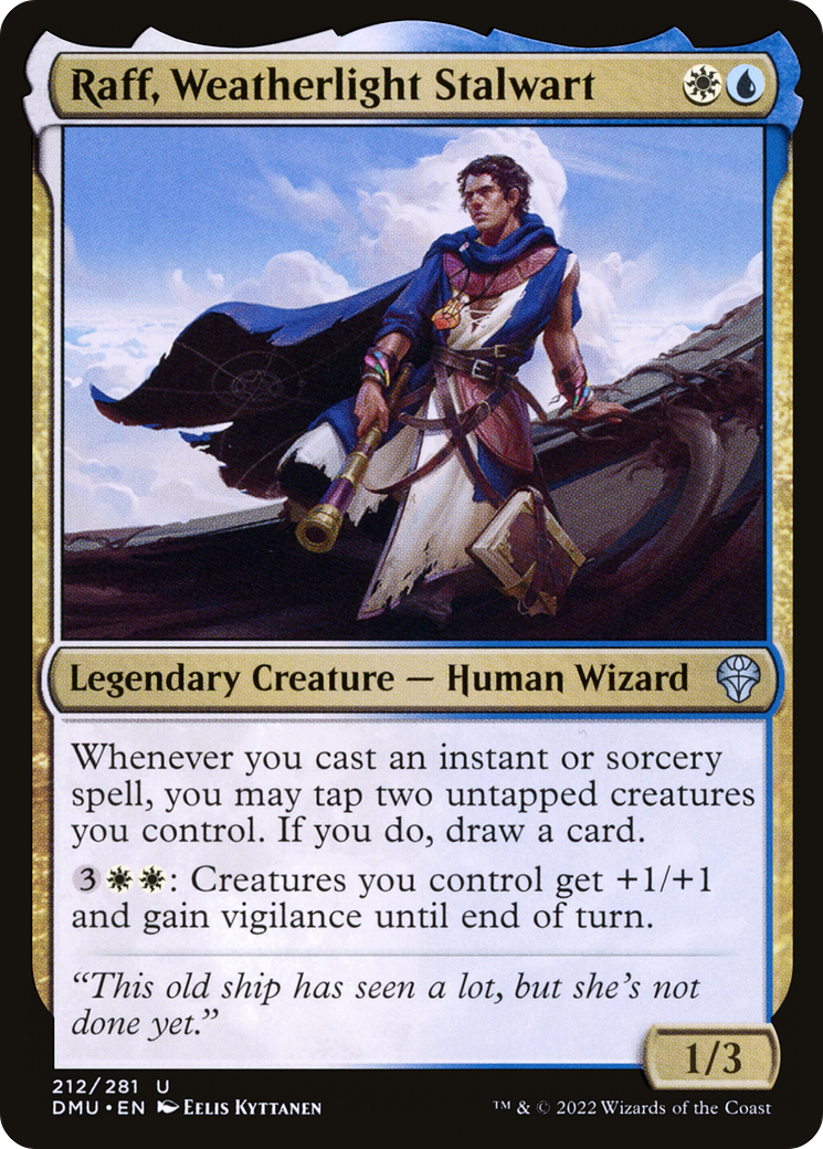Raff, Weatherlight Stalwart [Dominaria United]