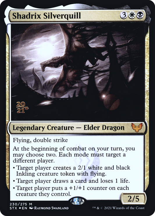 Shadrix Silverquill [Strixhaven: School of Mages Prerelease Promos]