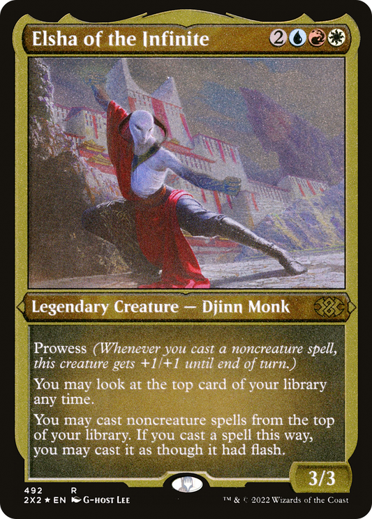 Elsha of the Infinite (Foil Etched) [Double Masters 2022]