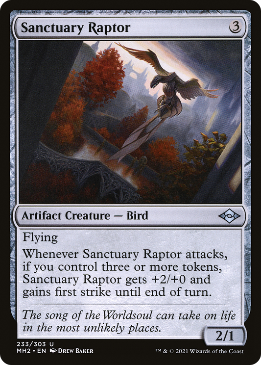 Sanctuary Raptor [Modern Horizons 2]