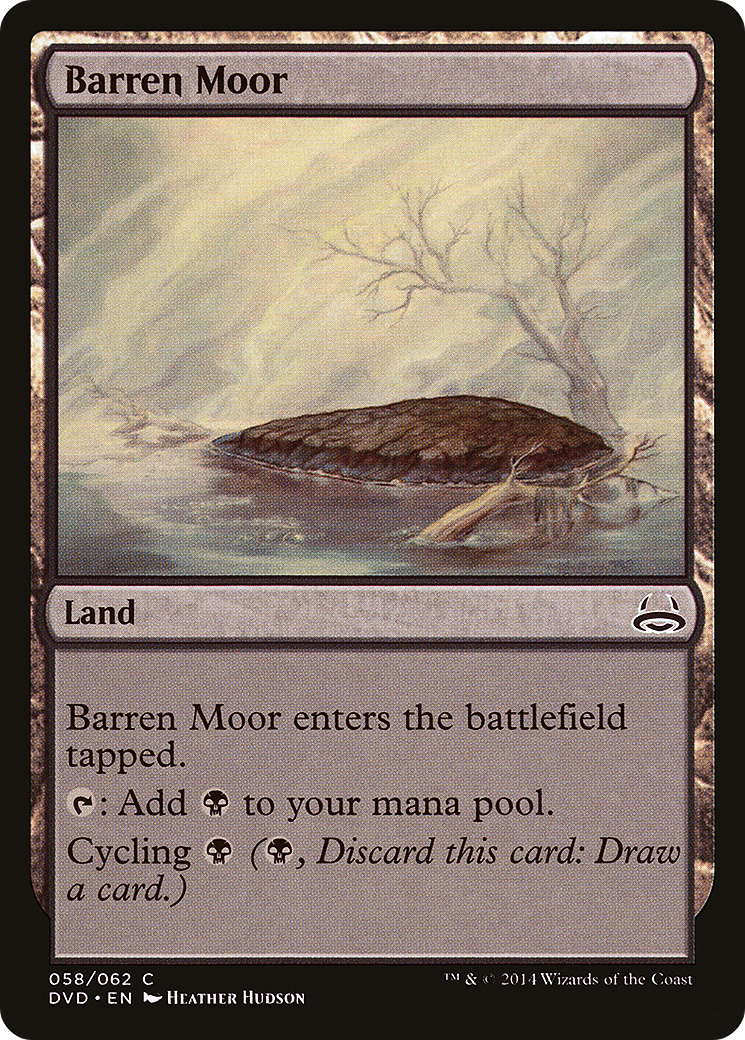 Barren Moor (Divine vs. Demonic) [Duel Decks Anthology]