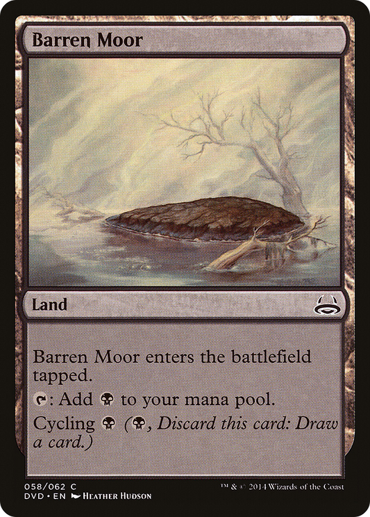Barren Moor (Divine vs. Demonic) [Duel Decks Anthology]