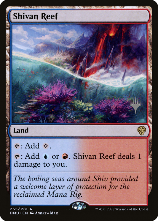 Shivan Reef (Promo Pack) [Dominaria United Promos]
